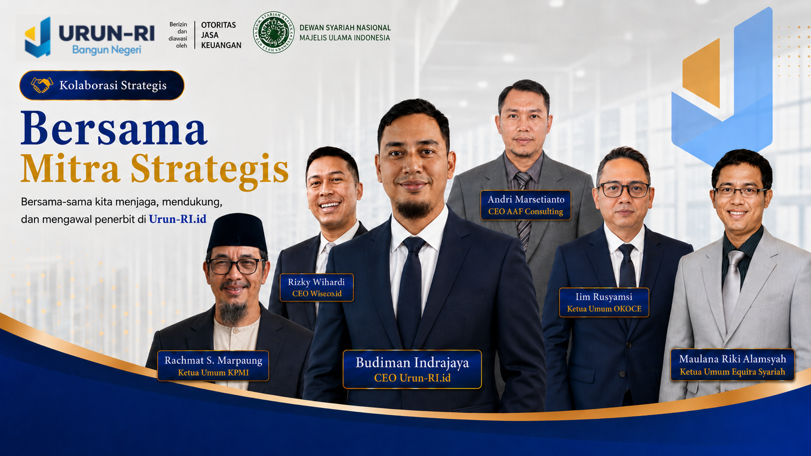 Kolaborasi Strategis URUN-RI Bersama Mitra Strategis